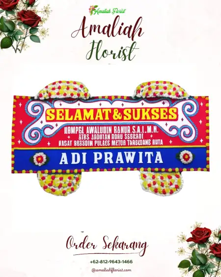 Papan Bunga Ucapan Selamat Gunung Kaler